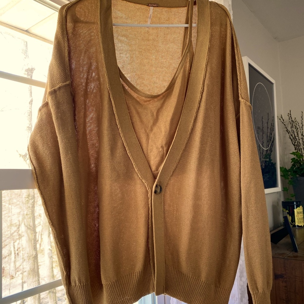 two piece free people sweater. never worn